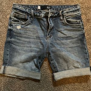 KUT from the Kloth Jean shorts